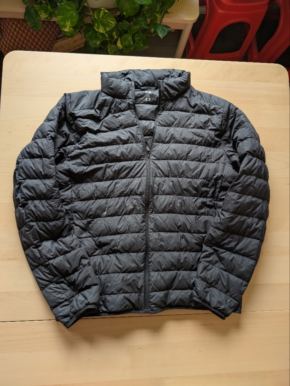 Uniqlo Black Down Jacket